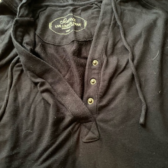 Soma terry lounging top very comfy just not as Terry/absorbent as I need - Picture 3 of 4